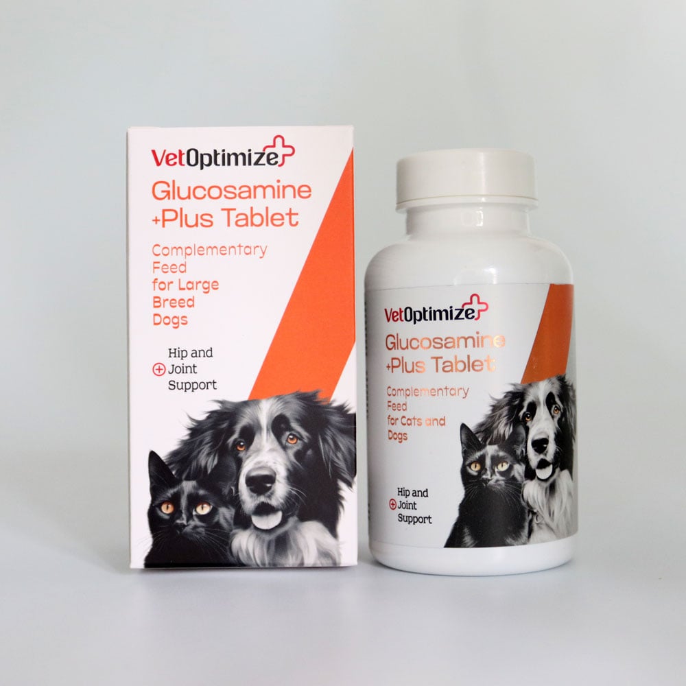 VetOptimize Glucosamine +Plus (Kedi ve Köpekler İçin Güçlü Etkili Eklem Desteği) 60 Tablet