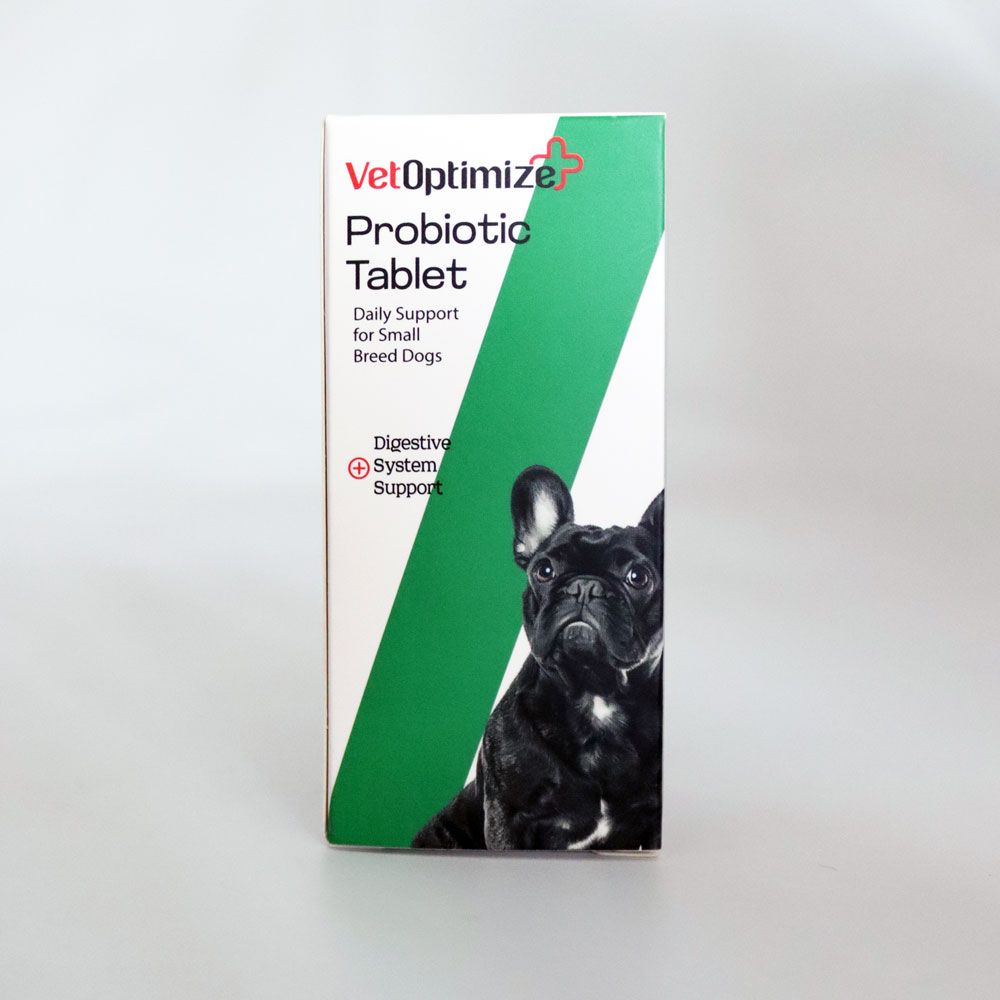 VetOptimize Probiotic Dog (Küçük Irk Köpekler İçin Bağırsak Dengesi Desteği) 60 Çiğnenebilir Tablet