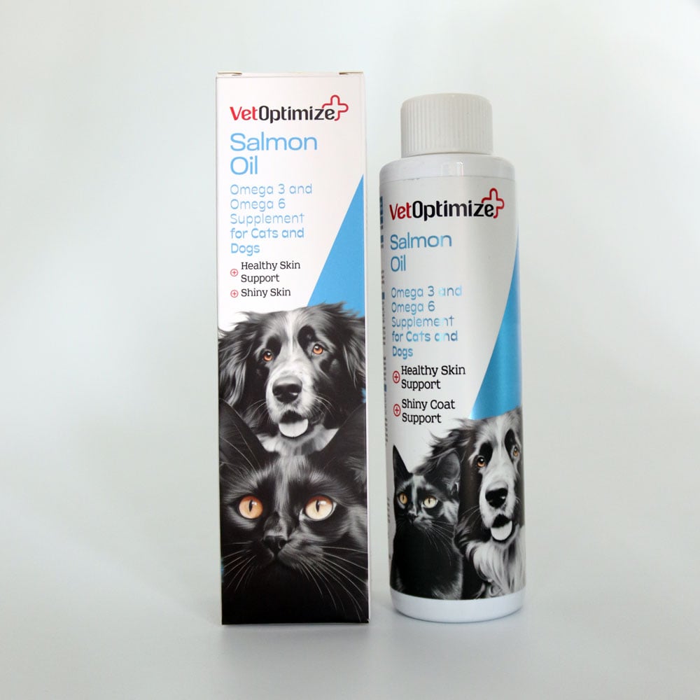 VetOptimize Salmon Oil (Kedi ve Köpekler İçin Omega-3 ve Omega-6 Desteği) 250 ML