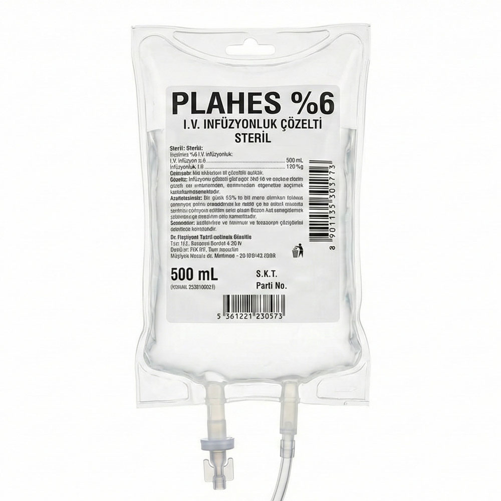 Voluhes PP %6 İnfuzyon Çözeltisi 500 ML Setsiz