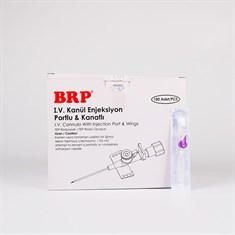 BRP Branül (intraket) Mor (26G) 100'lü Paket 