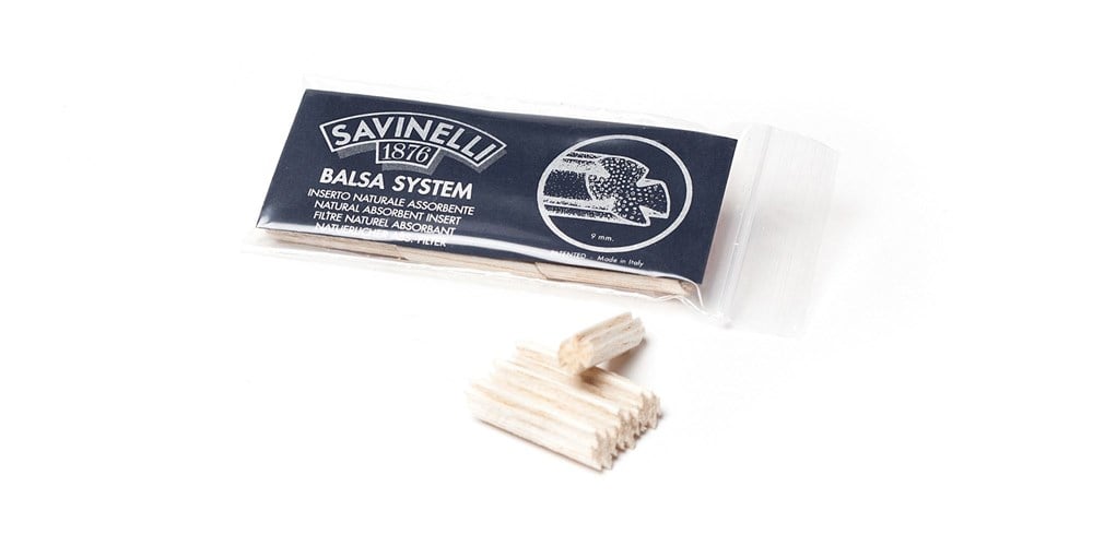 9 MM SAVINELLI BALSA FILTERS (15 PCS)
