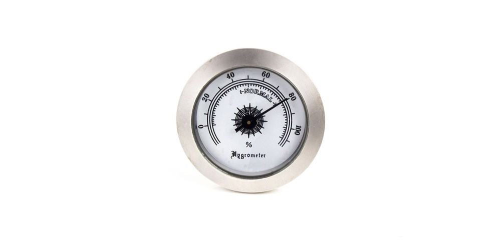 CHROMED HYGROMETER-D718