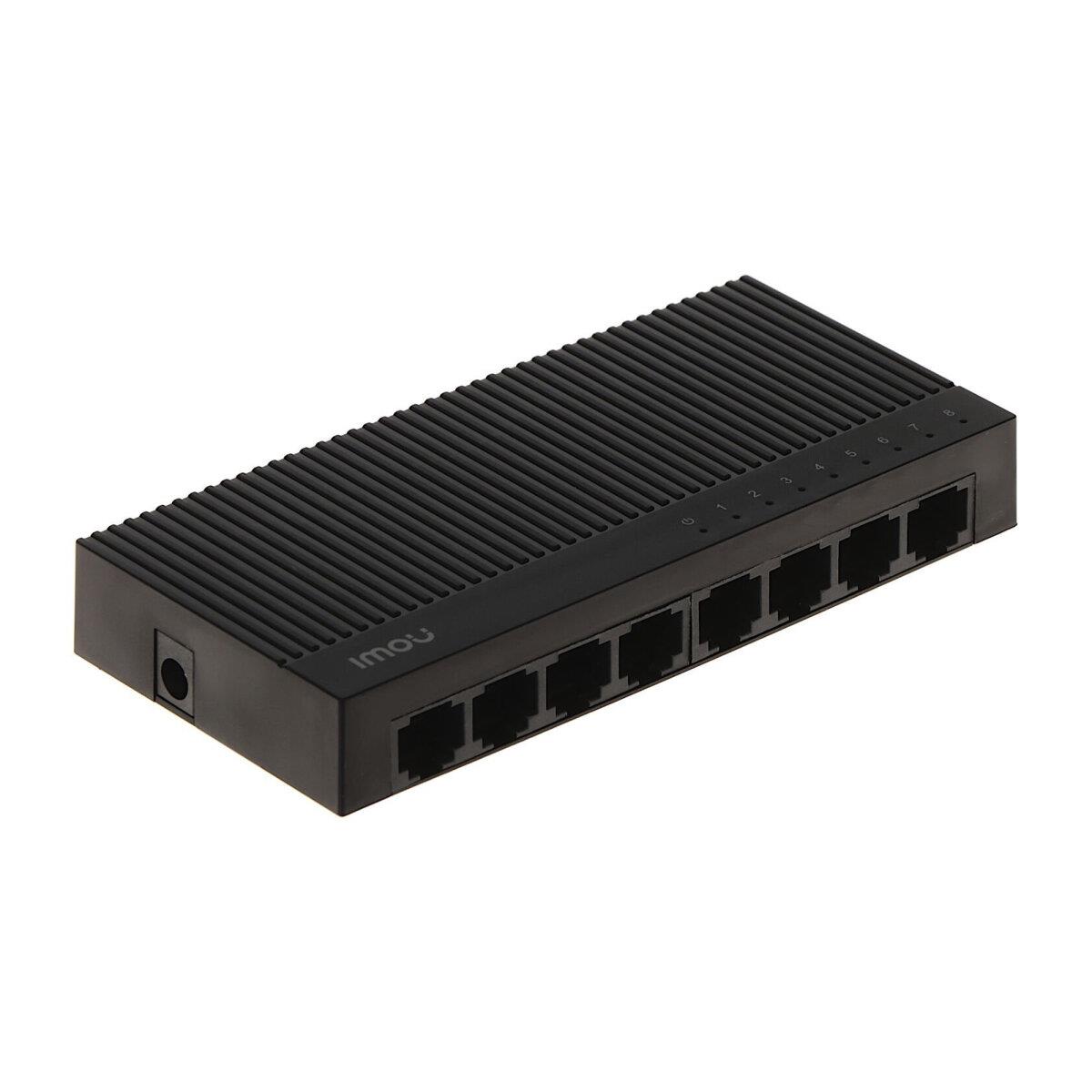 IMOU SF108C 8-PORT 100MBPS PLASTİK KASA SWITCH