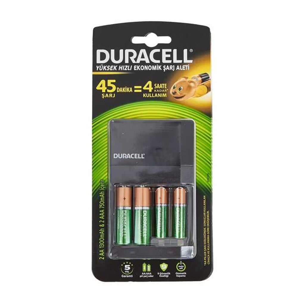 Duracell Cef14  2*Aa+2*Aaa 4 Pilli Şarj Cihazı