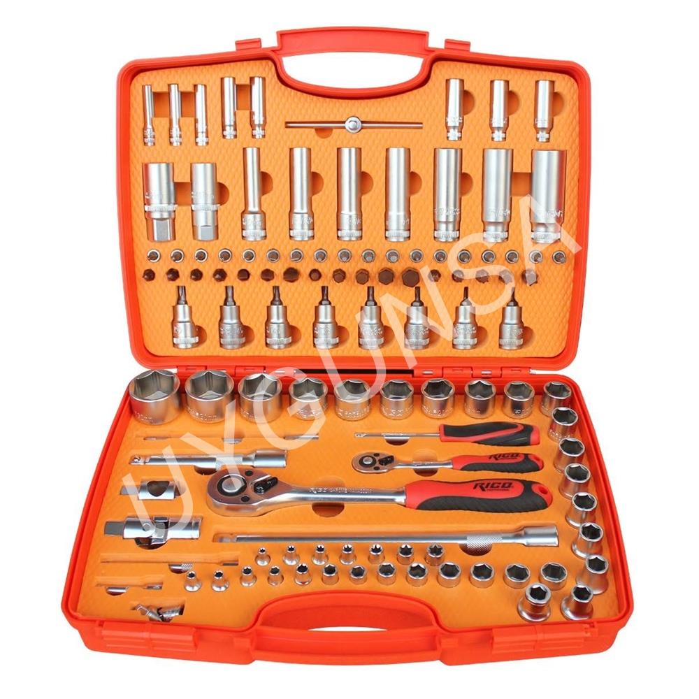 Rico 110 Parça 1/2 & 1/4 Lokma Takımı Seti 6 Köşe