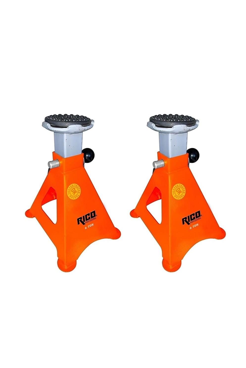 Rico 6 Ton Araç Altı Sehpası Pimli Emniyetli 2li Set