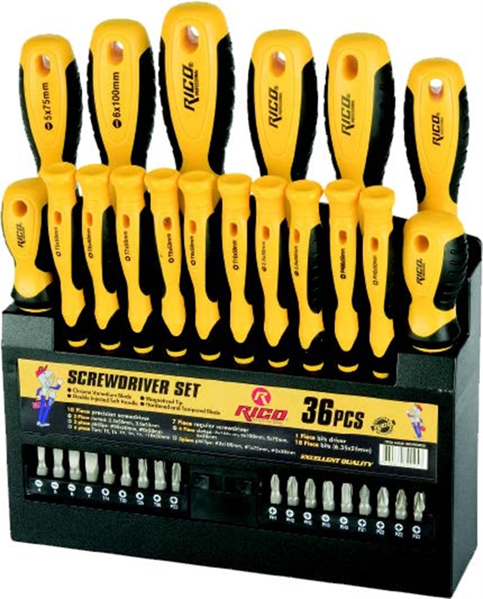 Rico 36 Parça Klasik Tornavida Seti