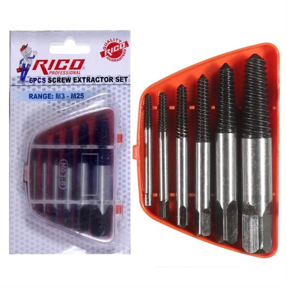 Rico 6 Parça Ters Klavuz Seti