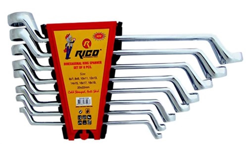 RİCO 8 Parça Extra Yıldız Anahtar Seti