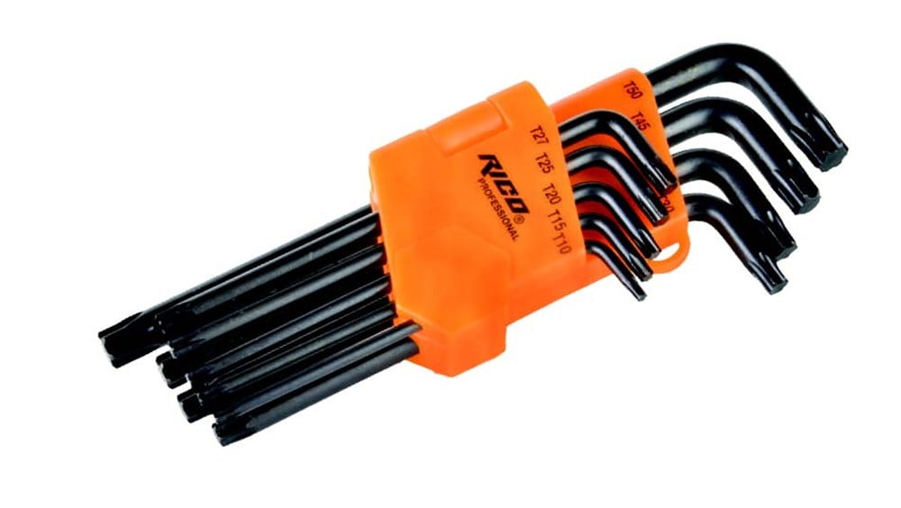Rico 9 PC Vakumlu Allen Torx Uzun