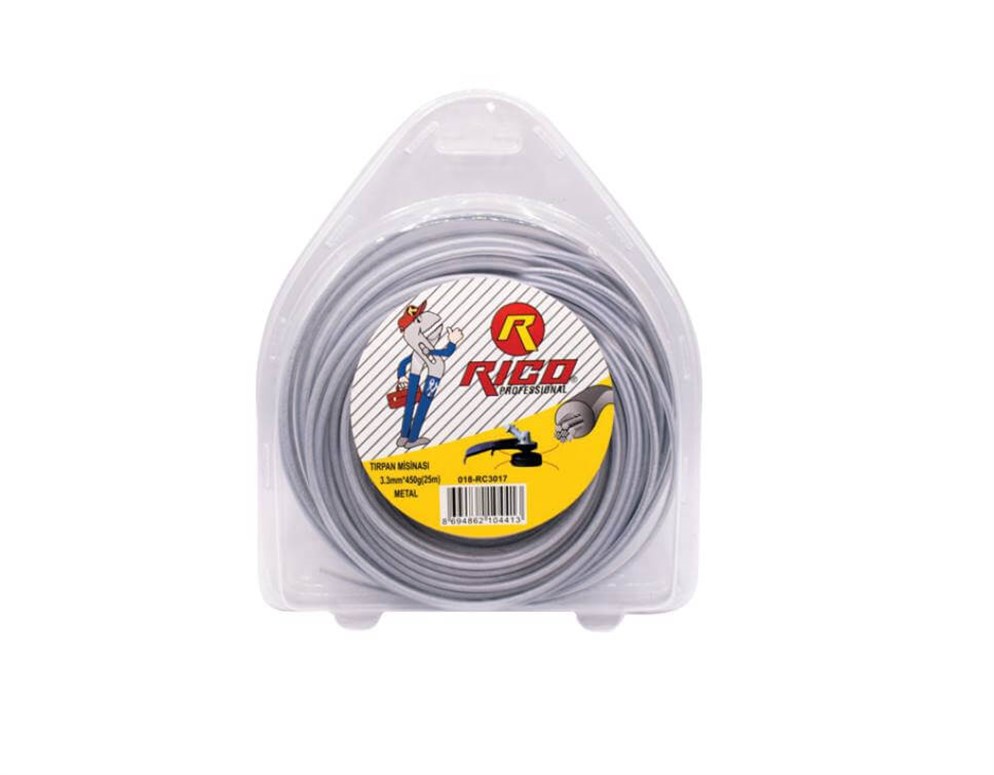 RİCO Tırpan Misinası 450 gr Metal 3.3mm