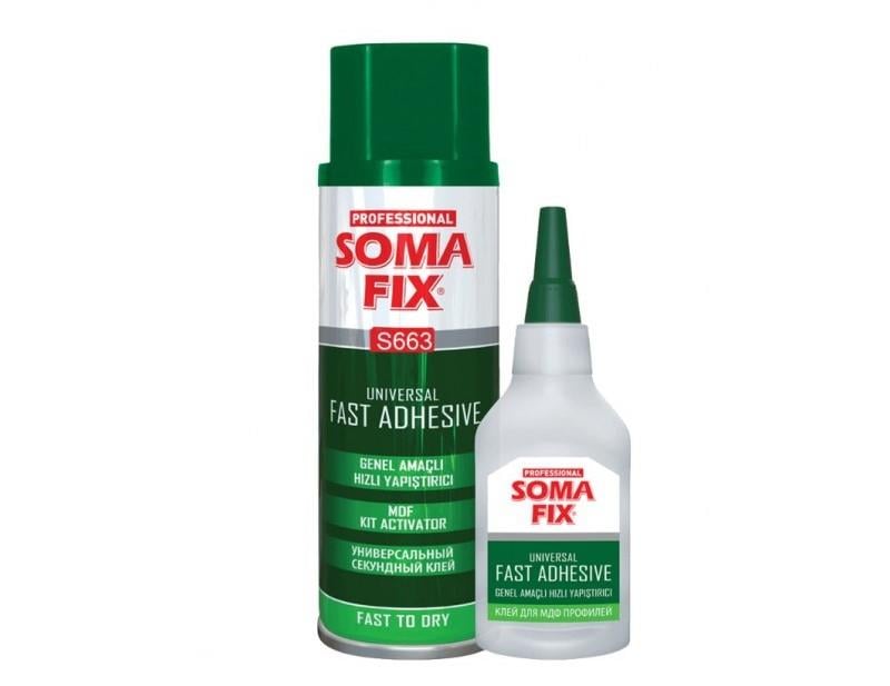 Somafix S663 24 Adet Genel Amaçlı Hızlı Yapıştırıcı 200ML - 50GR