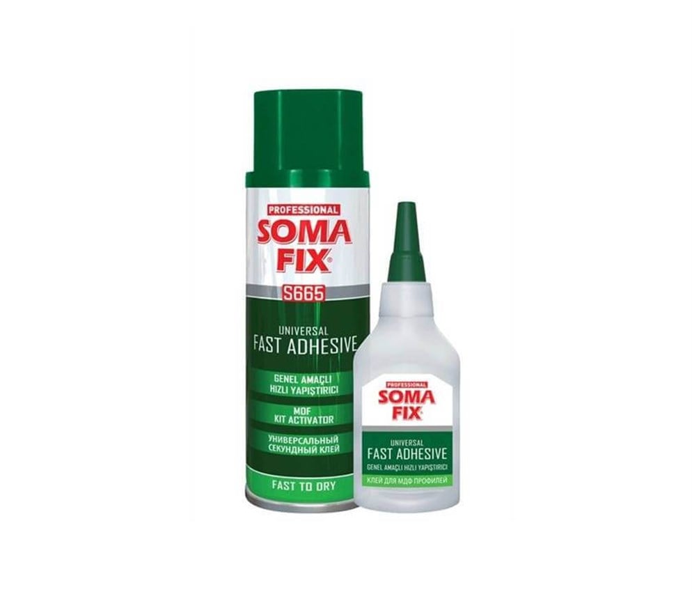 Somafix S665 Genel Amaçlı Hızlı Yapıştırıcı 400ML-100GR 24'lü
