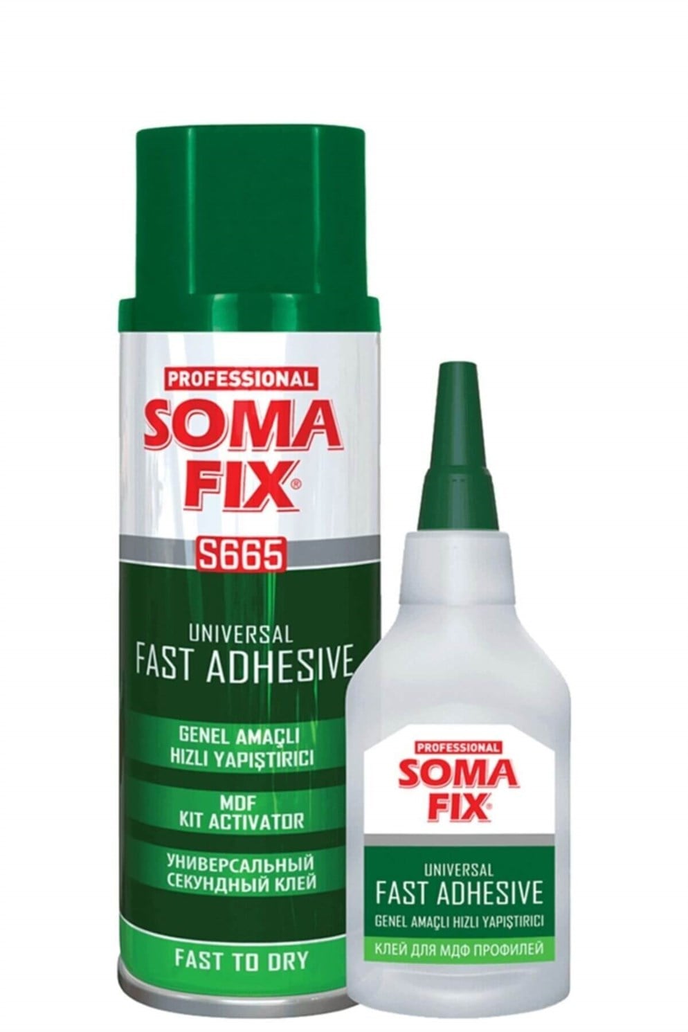 Somafix S665 Genel Amaçlı Hızlı Yapıştırıcı 400ML-100GR 