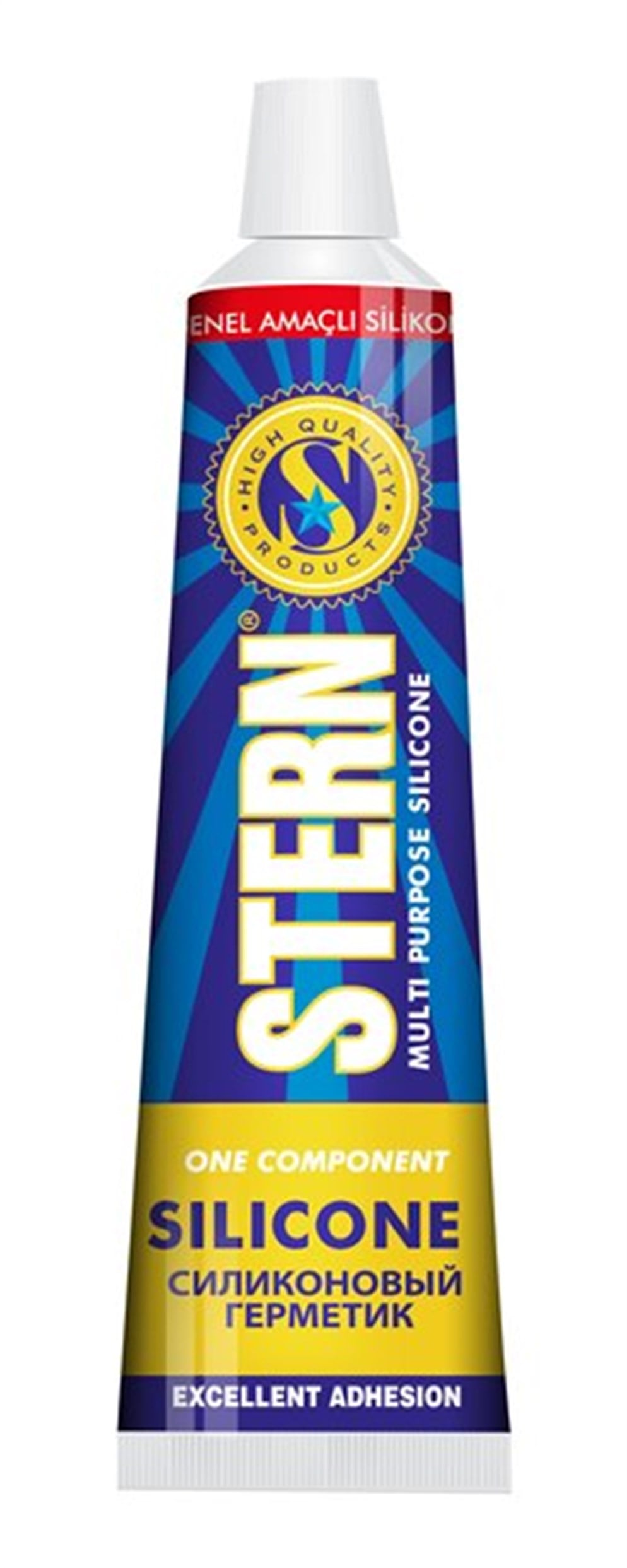 Stern 36 Adet Genel Amaçlı Tüp Silikon Şeffaf 50 ML