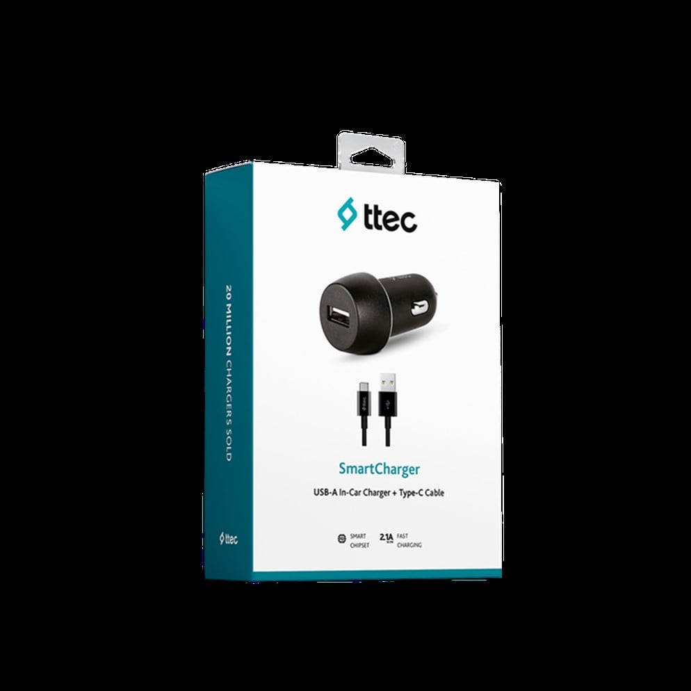 Ttec 2Cks20Cs 2.1A Araç Şarj Aleti+Type-C Kablo