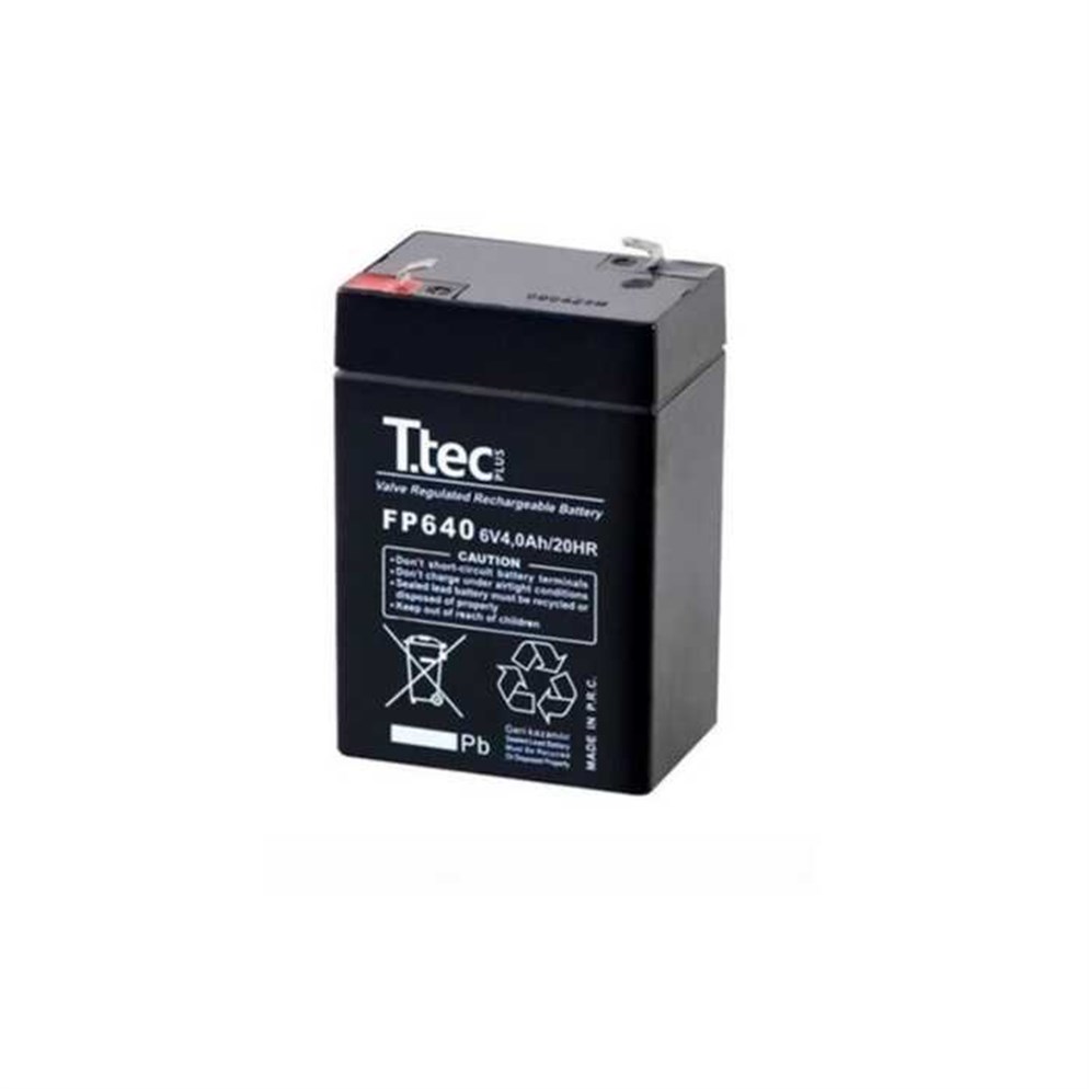 Ttec 6V 4Ah Bakımsız Kuru Akü