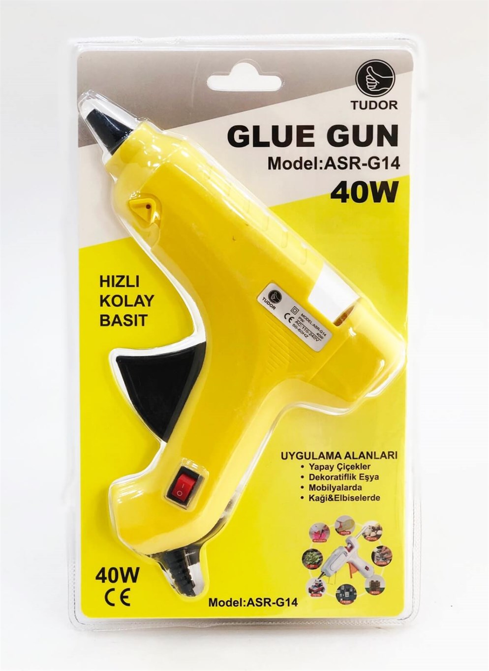 Tudor Silikon Tabancası 40 Watt