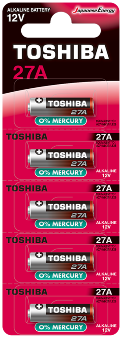 Toshiba 27A Bp Alkalin Pil 5Li