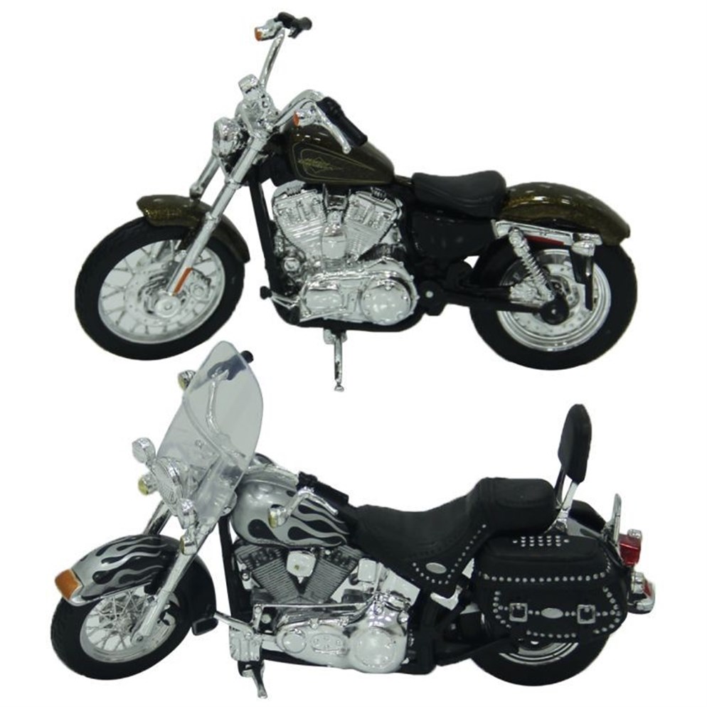 1:18 Harley-Davidson Motorsiklet Oyuncak Model Motor