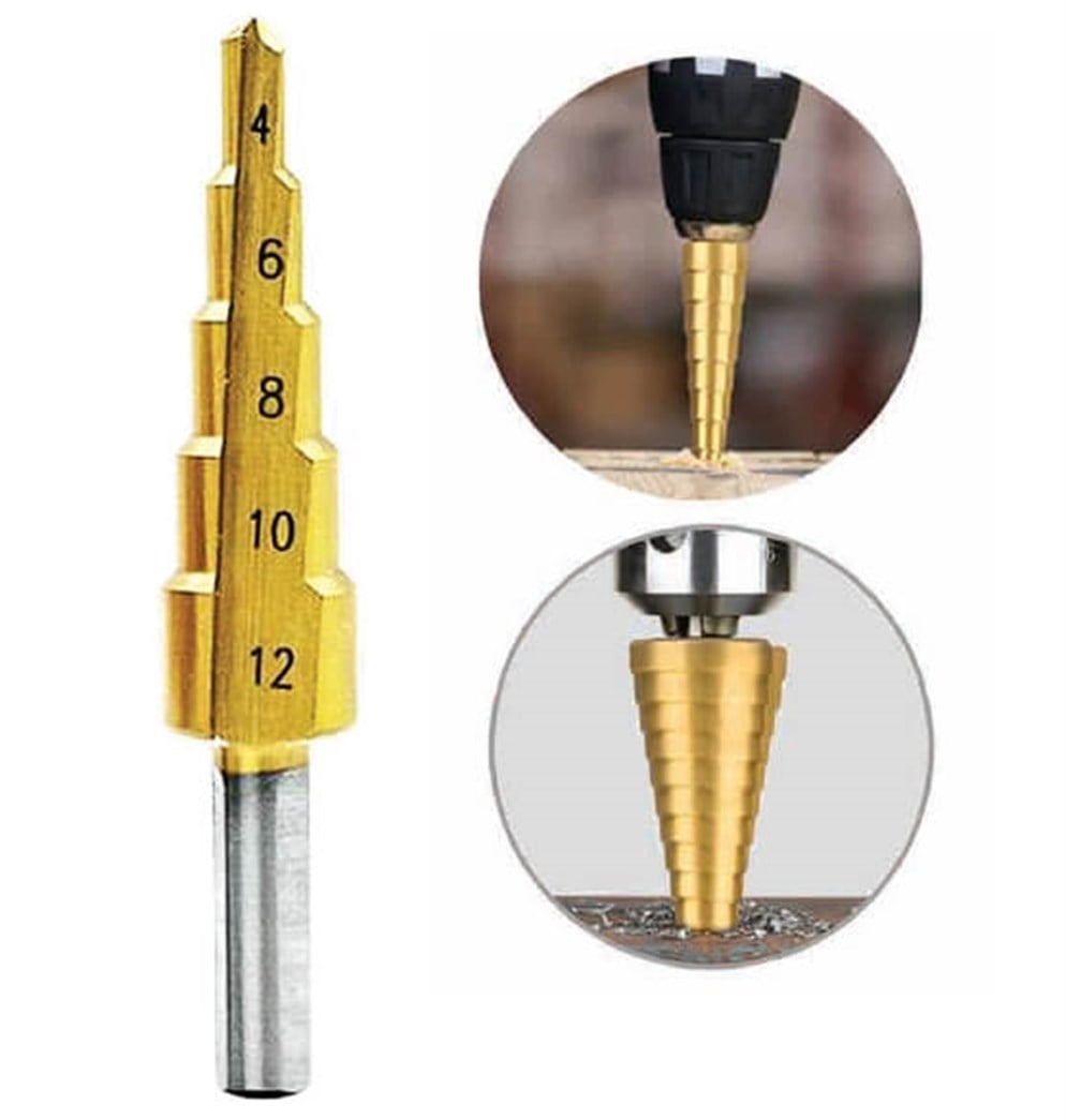 B.H.D Kademeli Matkap Ucu 4-12 mm