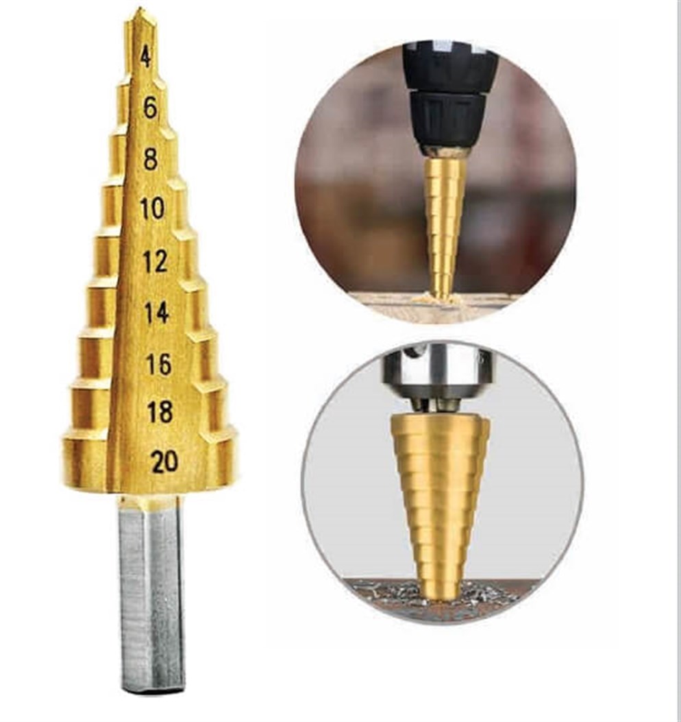 B.H.D Kademeli Matkap Ucu 4-20 mm