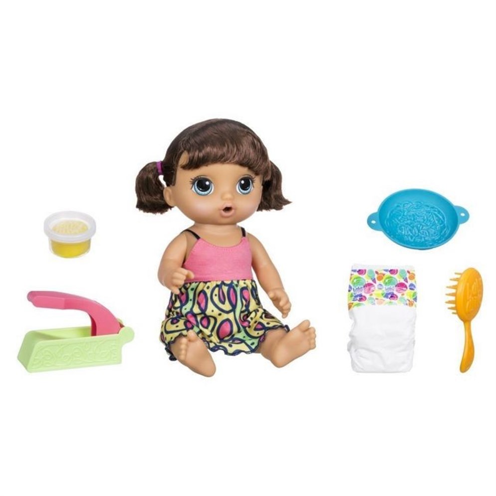 Baby Alive Spagetti Seven Bebeğim - Kumral