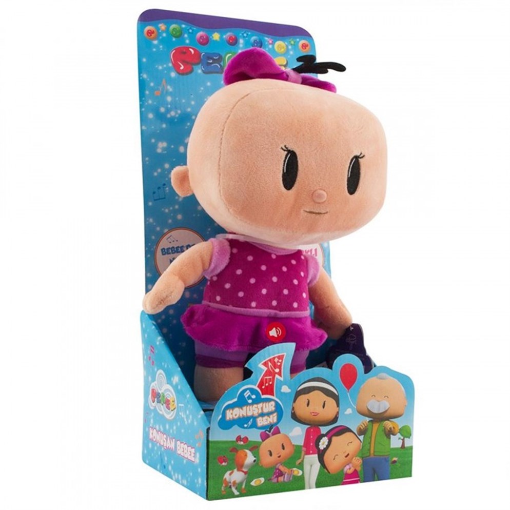 Bebe Konuşan Peluş Oyuncak 30 cm