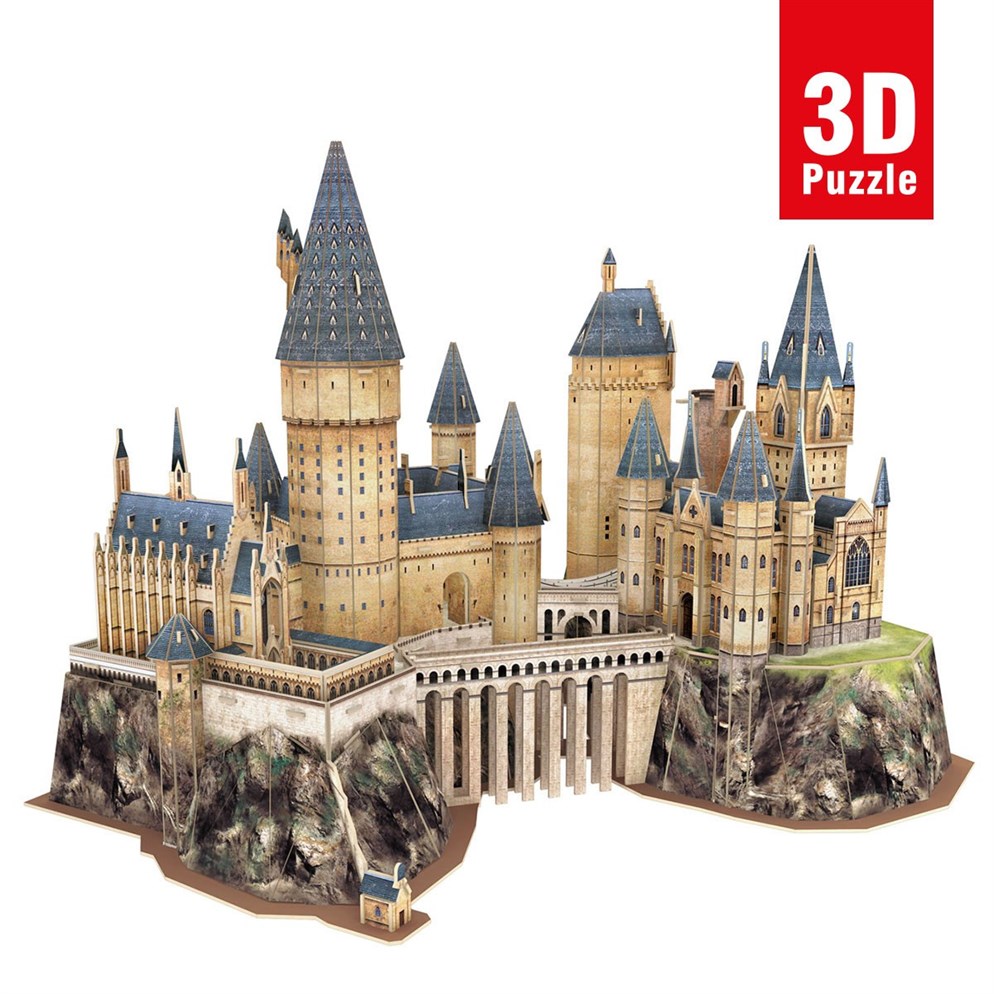 Cubic Fun 197 Parça 3D Puzzle Harry Potter Hogwarts Kalesi