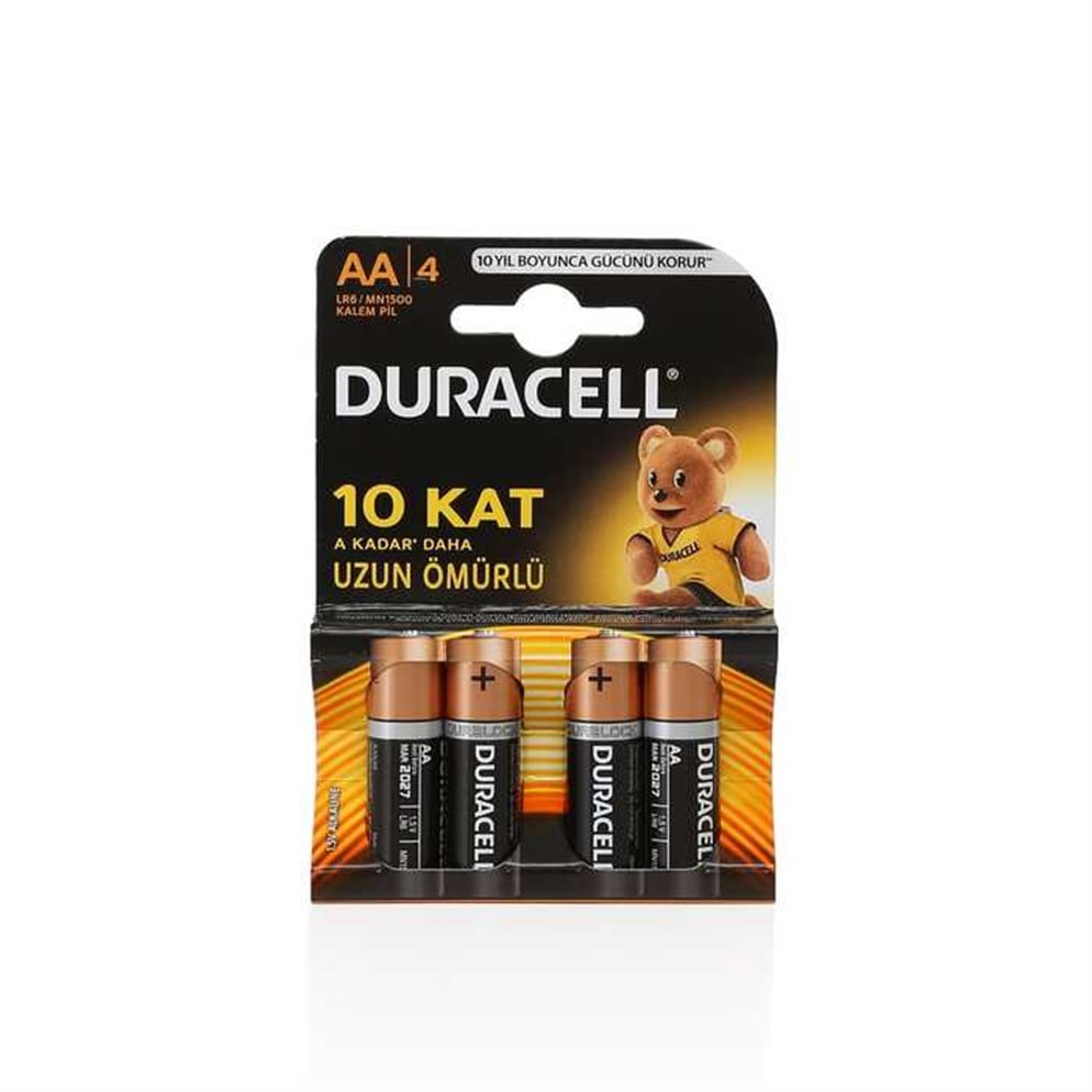 Duracell Aa Kalem Pil 4'Lü