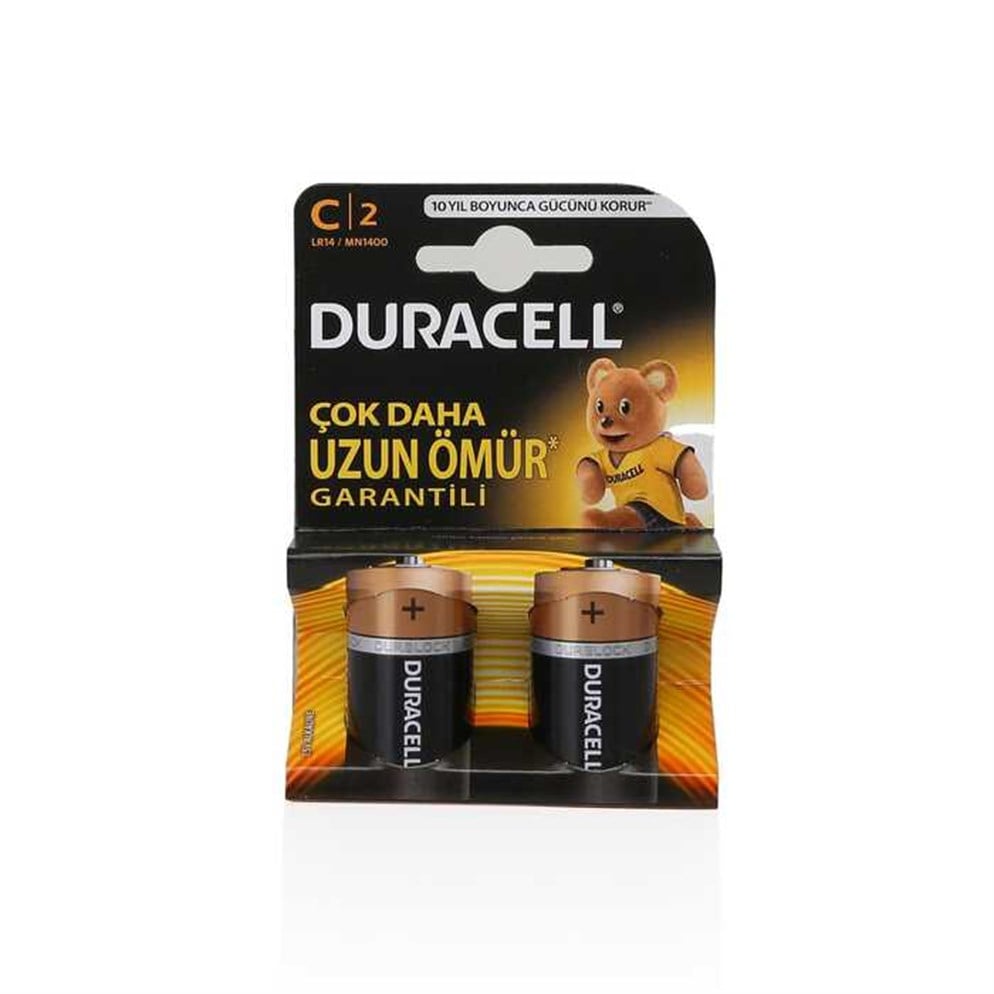 Duracell C Orta Pil 2'Li