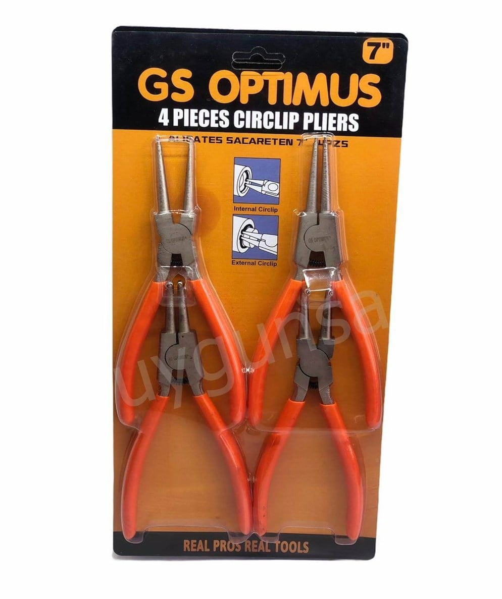 Gs Optimus 4 Parça Sekman Pense Set 7