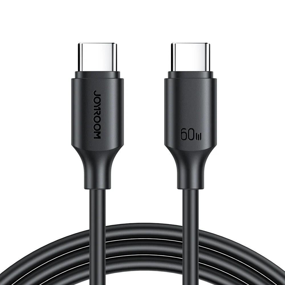 JOYROOM S-CC060A9 60W TYPE C-TYPE C 0.25M-BLACK
