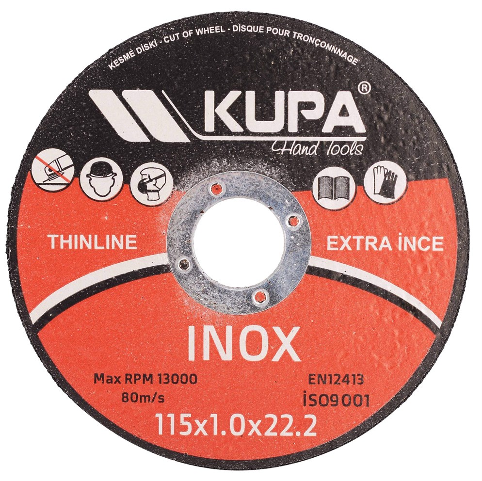 Kupa 50 Adet 115MM İnox Kesici