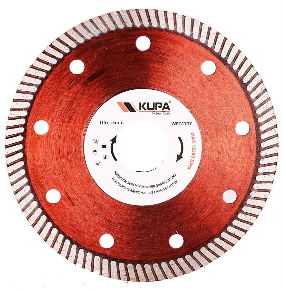 Kupa 6 Adet 180MM Hassas Seramik Kesim