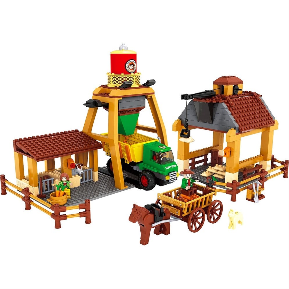 Bricks 615 Parça Çiftlik Seti