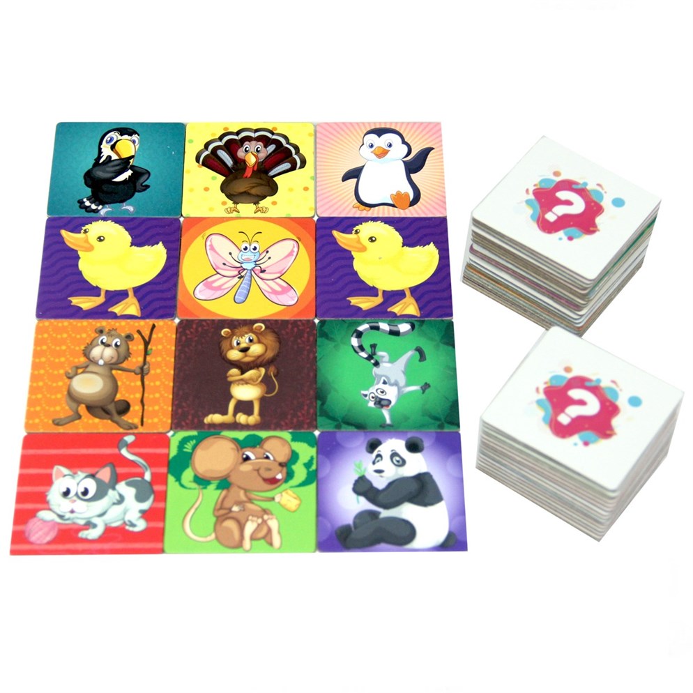 Memory Game Hayvanlar Hafıza Oyunu