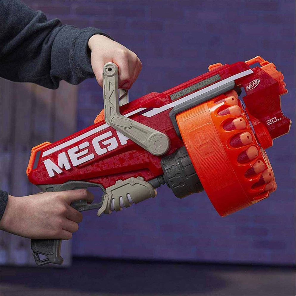 Nerf N-Strike Mega Megalodon Sünger Atan Oyuncak Silah