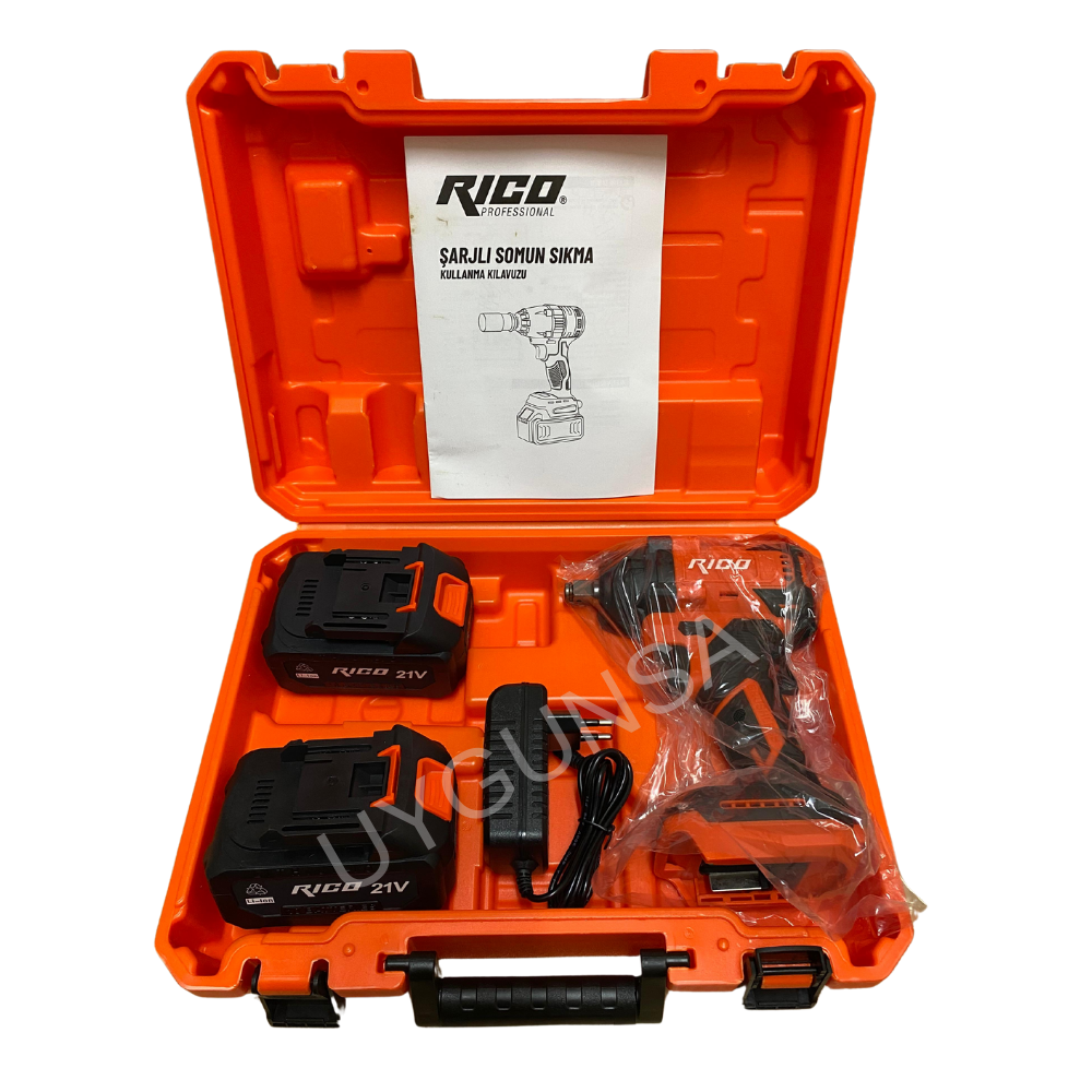 Rico 028-RE0006 500NM Şarjlı Somun Sökme Sıkma Tabancası (2 PİL)
