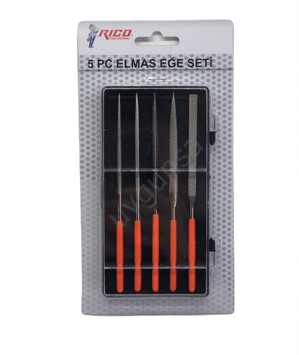 Rico 5 Parça Elmas Eğe Seti