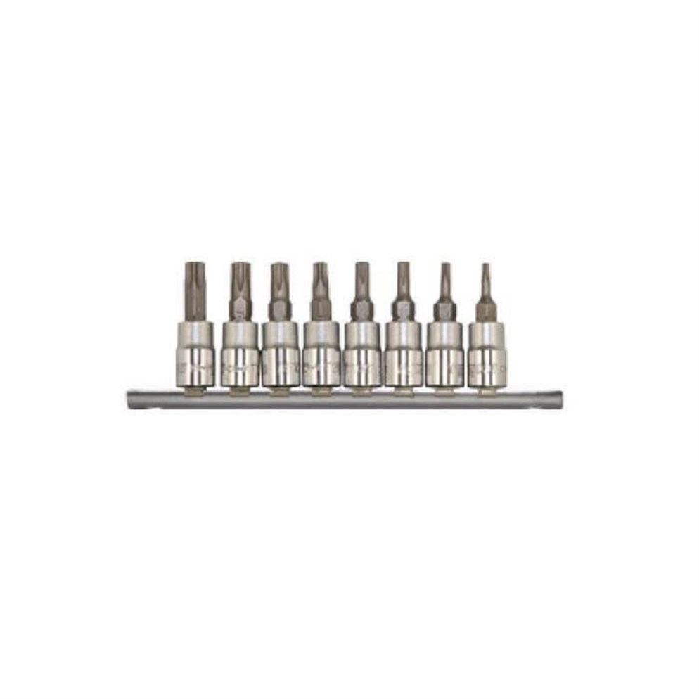 RİCO 8 Parça 1/4 Lokmalı Delikli Torx Uç Seti