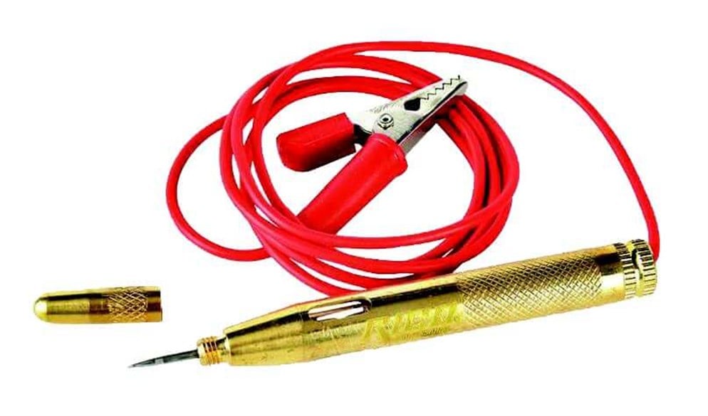 RİCO Oto Kontrol Kalemi Metal Düz Kablolu Kırmızı