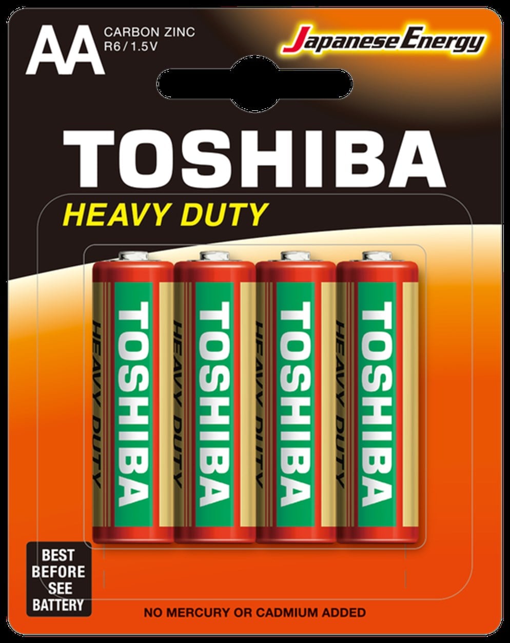 TOSHIBA R6KG BLS. KALEM PİL 4LÜ 