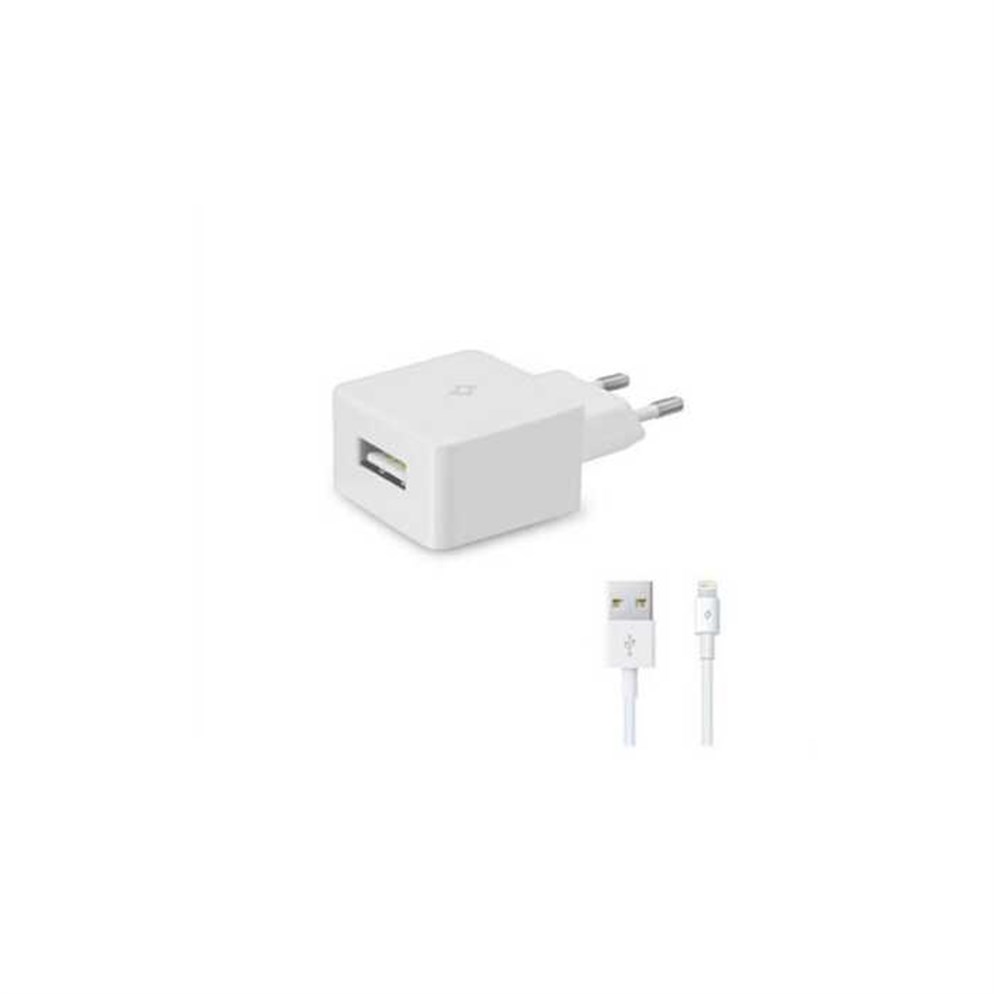 Ttec  2Scm01 1A Usb Seyahat Şarj Cihazı + Iphone 5-6-7 Kablosu