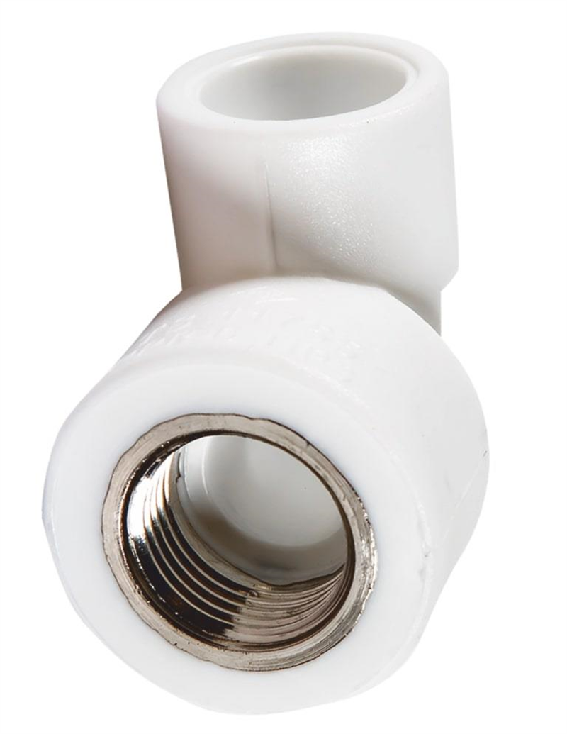 25*1/2 IÇTEN DIŞLI DIRSEK  BEYAZ