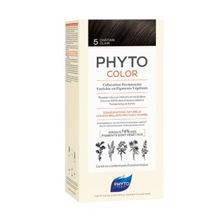 Phyto Color 5 Açık Kestane Bitkisel Saç Boyası