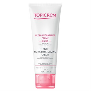 Topicrem Ultra Moisturizing Face Rich Cream 75 ml - Ultra Zengin Nemlendirici Yüz Kremi