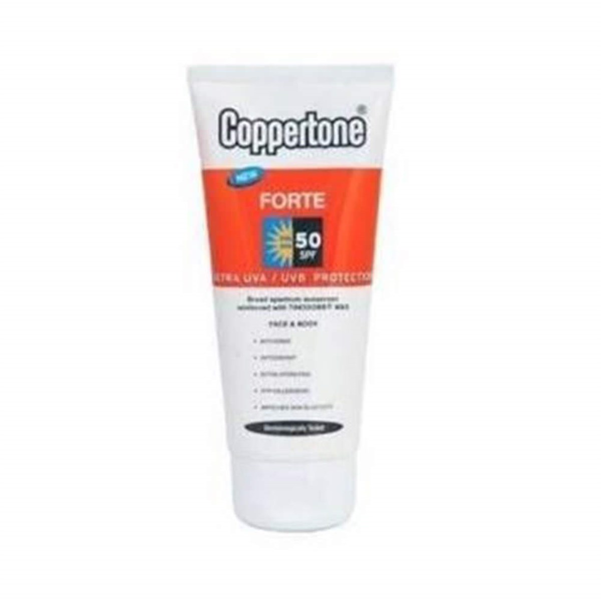 Coppertone Forte SPF 50 Krem 100 ml Yüz ve Vücut Ultra Güneş Koruyucu