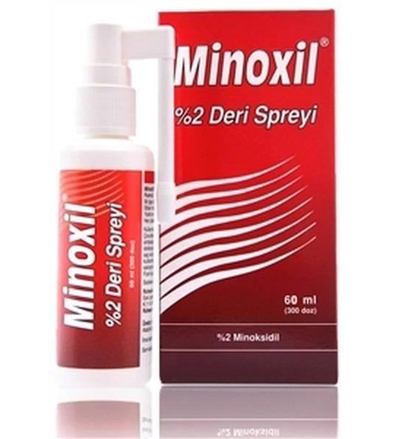 Minoxil %2 Deri Spreyi 60Ml (Kadınlar İçin)